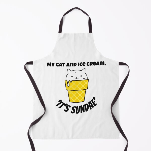 Item preview, My cat and I 'scream', "it's SUNDAE!" designed and sold by malkhteb.