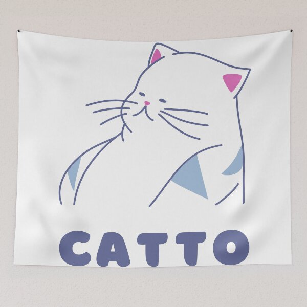 Aperçu de l'œuvre CATTO mignon gros chat créée et vendue par mchda.