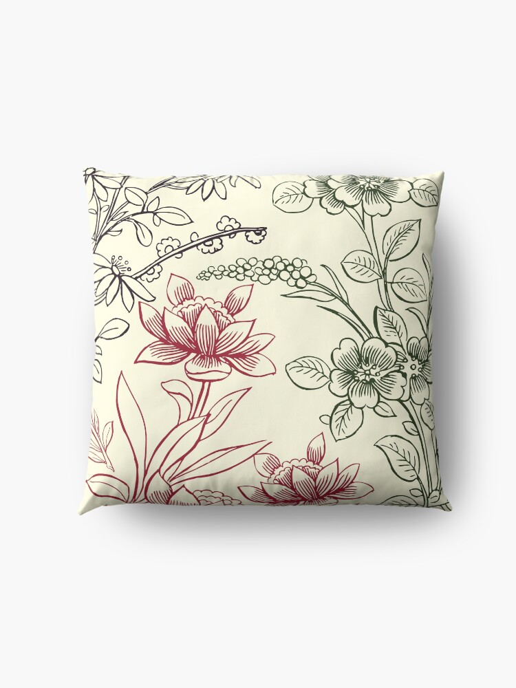 Alternate view of Wild Nostalgia Floor Pillow