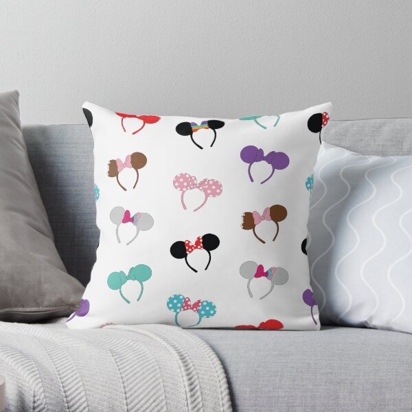 Mouse Ears Pattern Throw Pillow