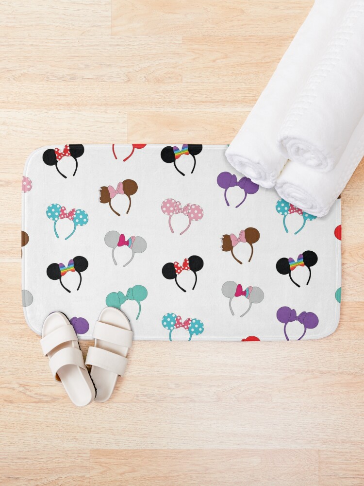 Alternate view of Mouse Ears Pattern Bath Mat