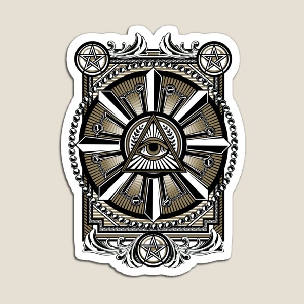 All Seeing Eye Magnet