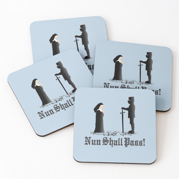 Item preview, Nun Shall Pass! Black Knight Parody designed and sold by WibbleDesign.