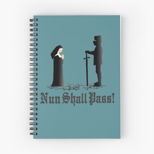 Item preview, Nun Shall Pass! Black Knight Parody designed and sold by WibbleDesign.