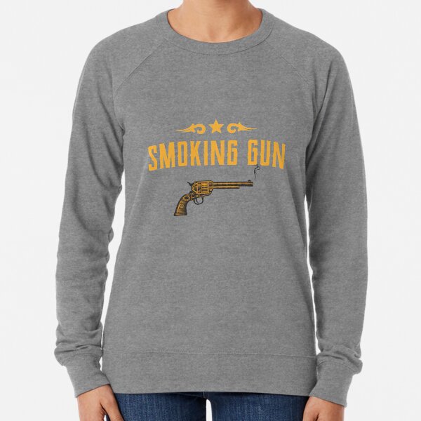 Smoking Gun Design Lightweight Sweatshirt