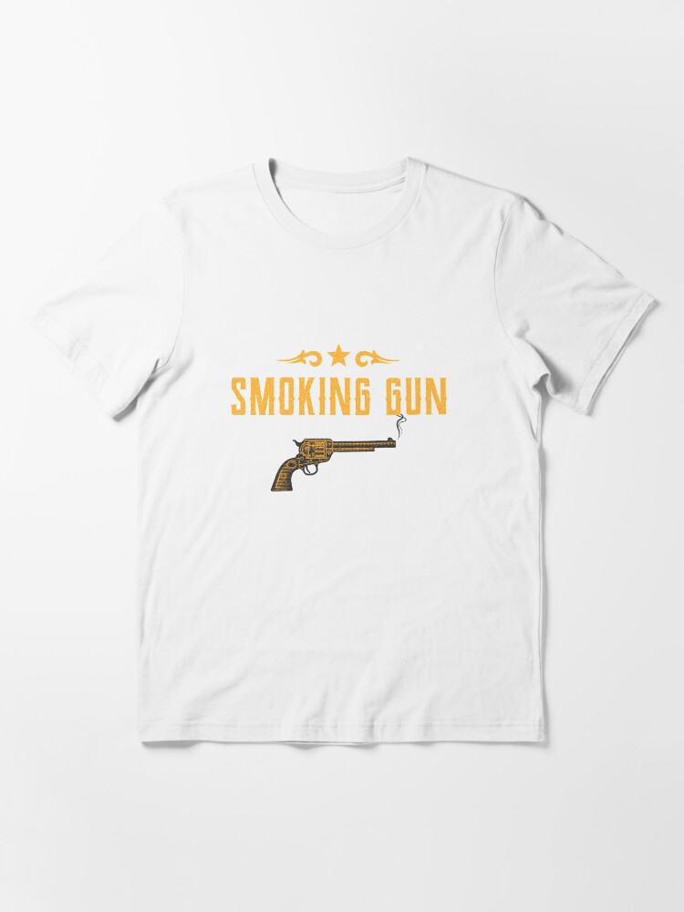 Alternate view of Smoking Gun Design Essential T-Shirt
