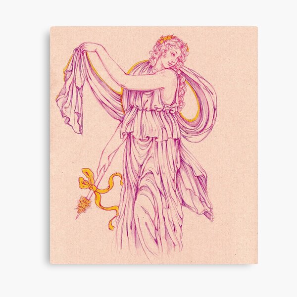 Dancing Maenad Canvas Print