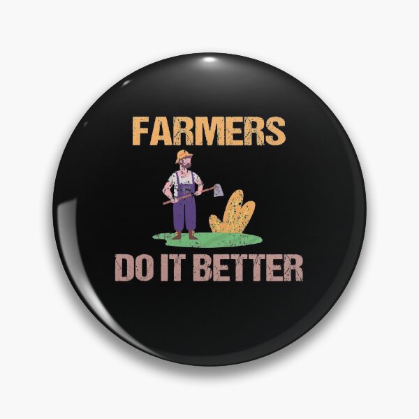 Item preview, FARMERS DO IT BETTER Tractor Funny Farming Humor Sarcasm An Apple designed and sold by lmyer.