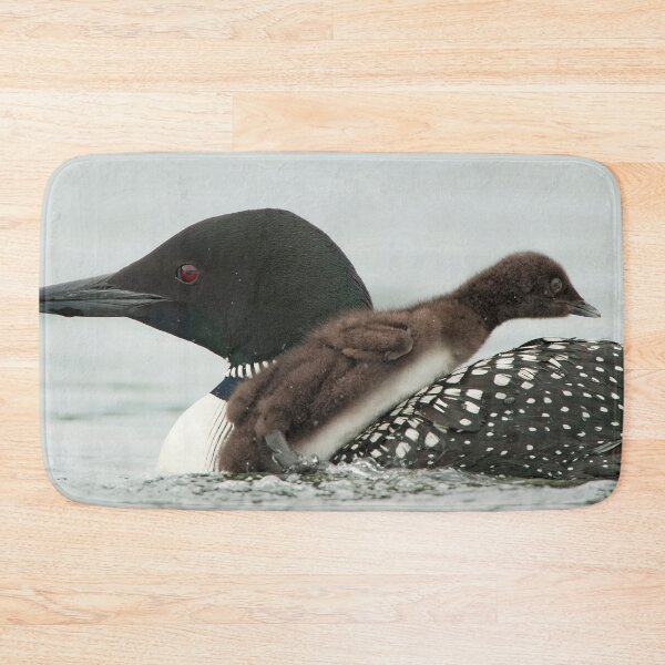 Item preview, Common Loon And Chick designed and sold by Loon-Images.