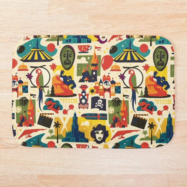 Magical Pattern Bath Mat