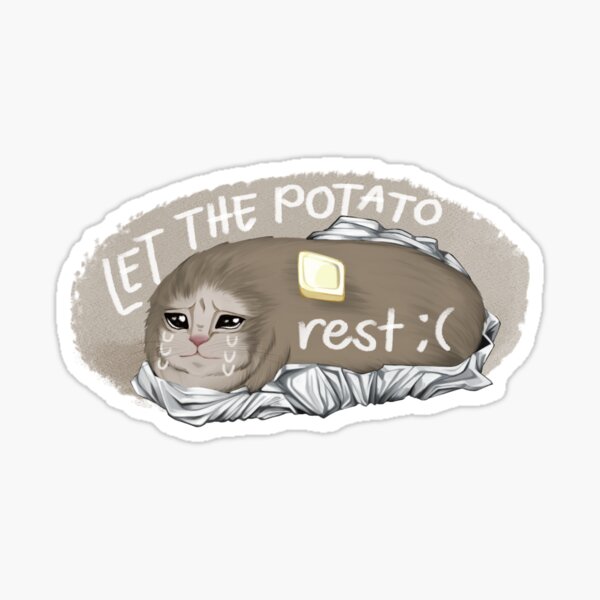 baked potato cat