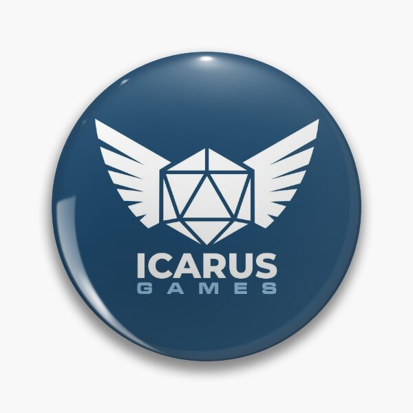 Icarus Games Logo Pin