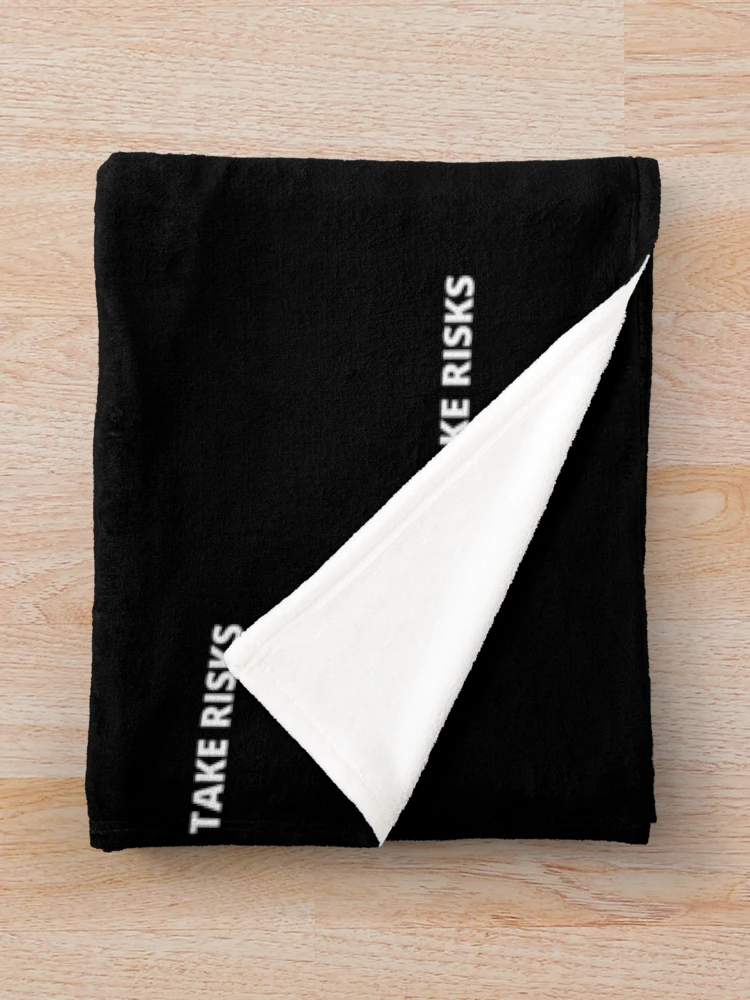 Thumbnail 3 of 6, Throw Blanket, Take Risks designed and sold by AmazingViews.