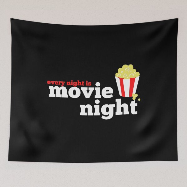 Item preview, Every Night is Movie Night!V1 designed and sold by Nxt-Lvl-Awesome.