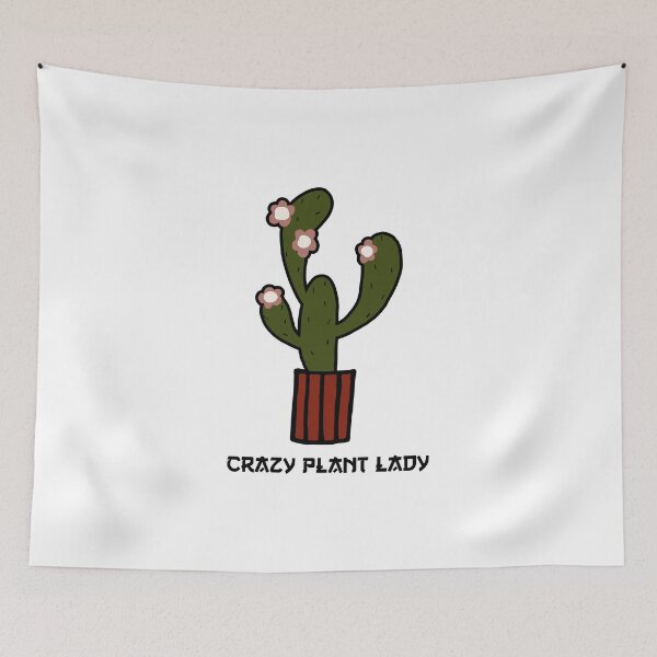 Item preview, CRAZY PLANT LADY designed and sold by Ashalcheema.