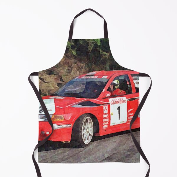 Item preview, Mitsubishi Lancer Evo 6 1999 Tommi Mäkinen WRC Rally Poster designed and sold by Road To Track.
