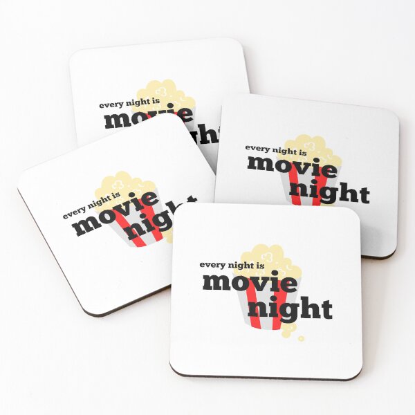 Item preview, Every Night is Movie Night!V2 designed and sold by Nxt-Lvl-Awesome.