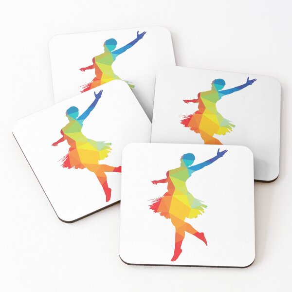 Item preview, Ballet dancer silhouette color designed and sold by binti163.