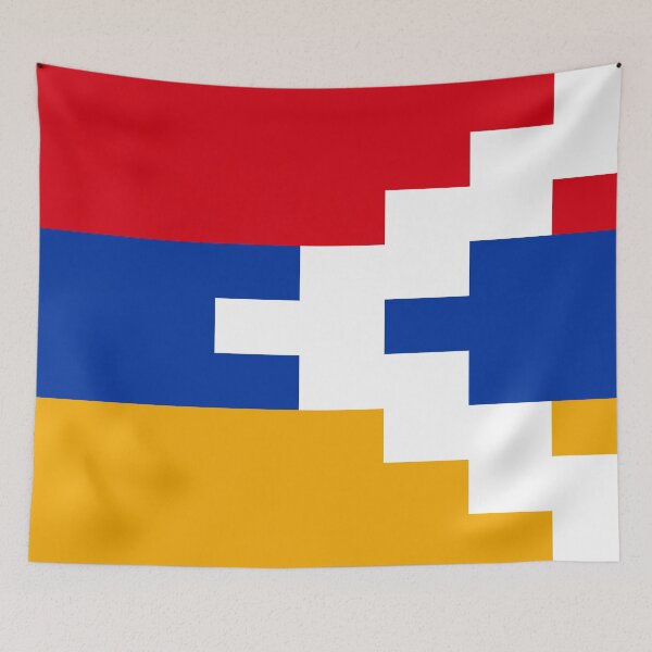 Item preview, artsakh flag designed and sold by Kinisis.