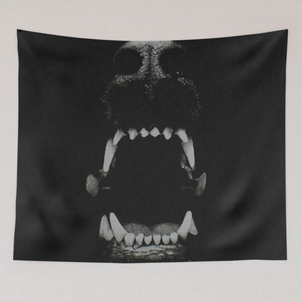 Item preview, Dog Teeth Black And White  designed and sold by asun5.