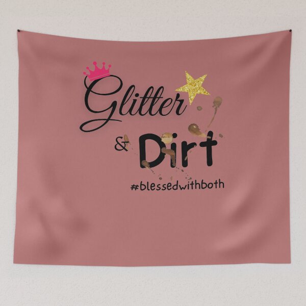 Item preview, Glitter and Dirt Blessed with both designed and sold by Mommaspouch.