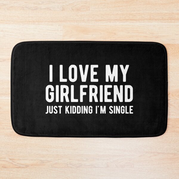 Item preview, I love my girlfriend funny designed and sold by mographicdesign.