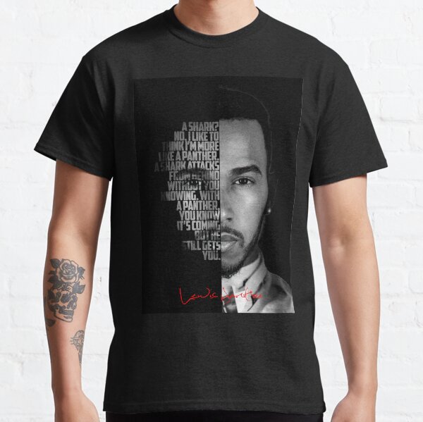 Item preview, Black and white Lewis Hamilton motivational quote. designed and sold by eneakelo777.