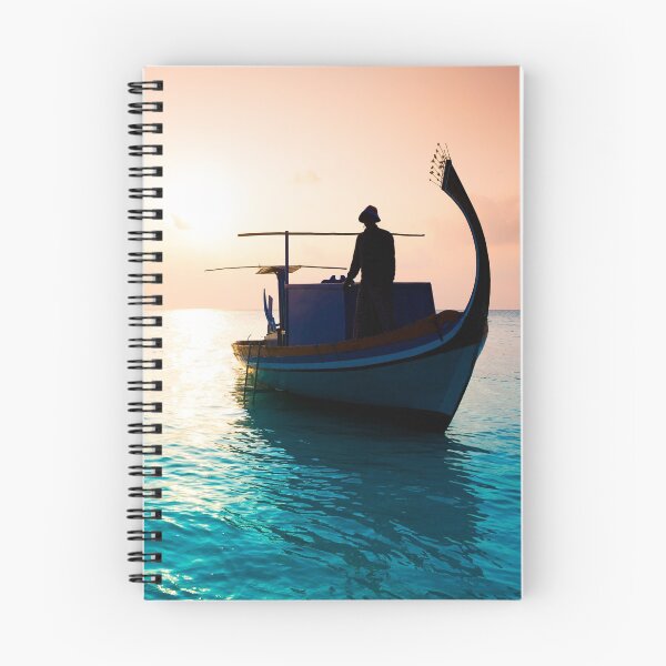 Item preview, Boat at Sea designed and sold by moderncrafts.