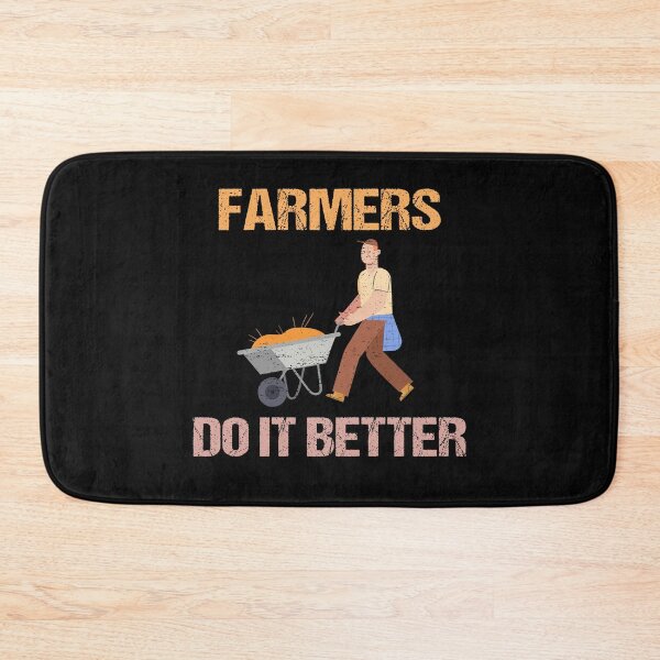 Item preview, FARMERS DO IT BETTER Tractor Funny Farming Humor Sarcasm An Apple designed and sold by lmyer.