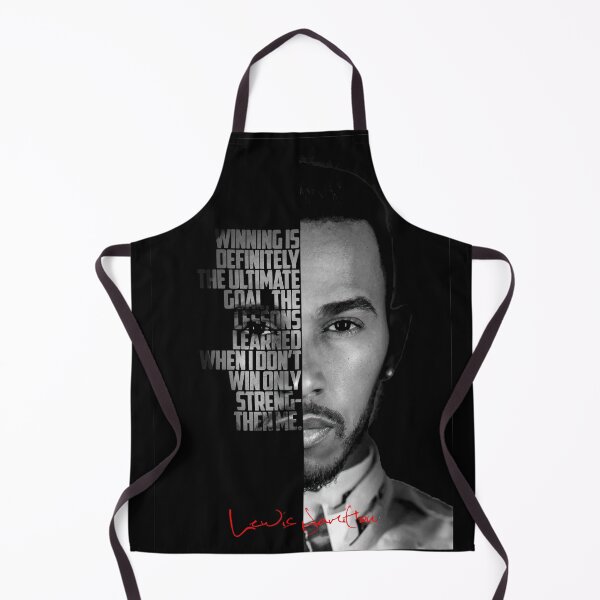 Item preview, Black and white Lewis Hamilton motivational quote. designed and sold by Enea Kelo.