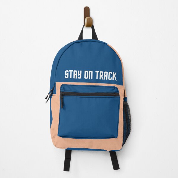 Item preview, Stay on Track - Blue and Peach Colors designed and sold by Dreaming-Cocoon.