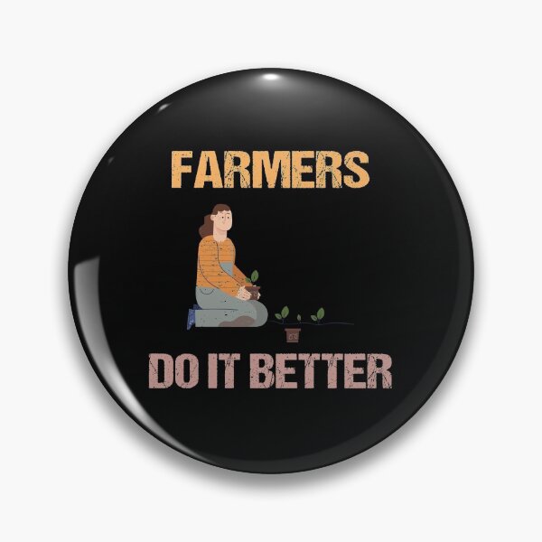 Item preview, FARMERS DO IT BETTER Tractor Funny Farming Humor Sarcasm An Apple designed and sold by lmyer.