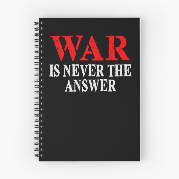 Item preview, WAR IS NEVER THE ANSWER designed and sold by Paparaw.