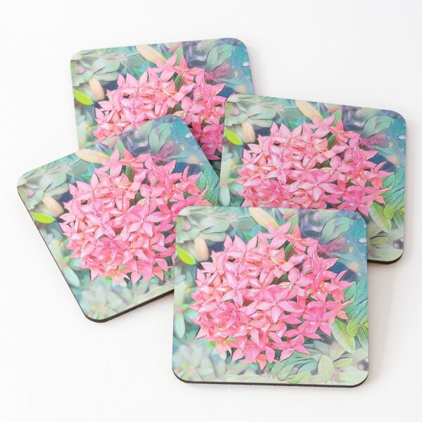 Item preview, Ixora Red flower by tiny creaturehub Kim C designed and sold by kimcrunner.