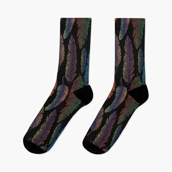 Item preview, Colorful Tribal Boho Indian Feathers designed and sold by Vector Scout Lab.