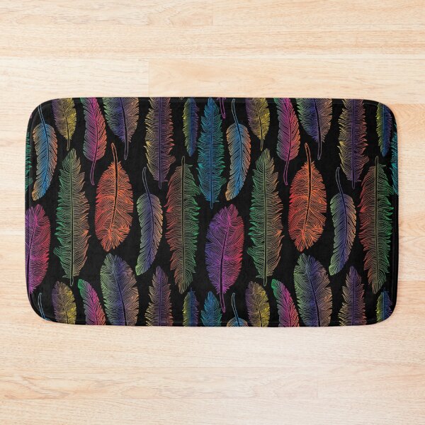 Item preview, Colorful Tribal Boho Indian Feathers designed and sold by Vector Scout Lab.