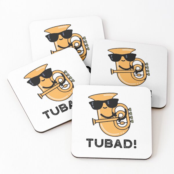 Item preview, Tubad Funny Music Tuba Puns  designed and sold by punnybone.