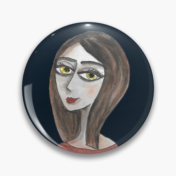 Item preview, Jessy Modigliani style portrait designed and sold by Catcreapaints.