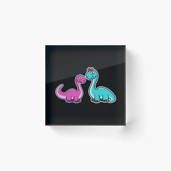 Item preview, Dinosaur sister gift idea sibling designed and sold by LuminOrb.