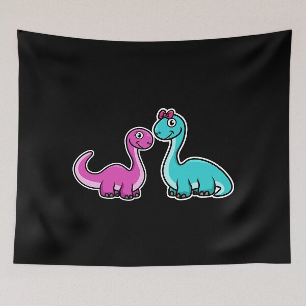Item preview, Dinosaur sister gift idea sibling designed and sold by LuminOrb.