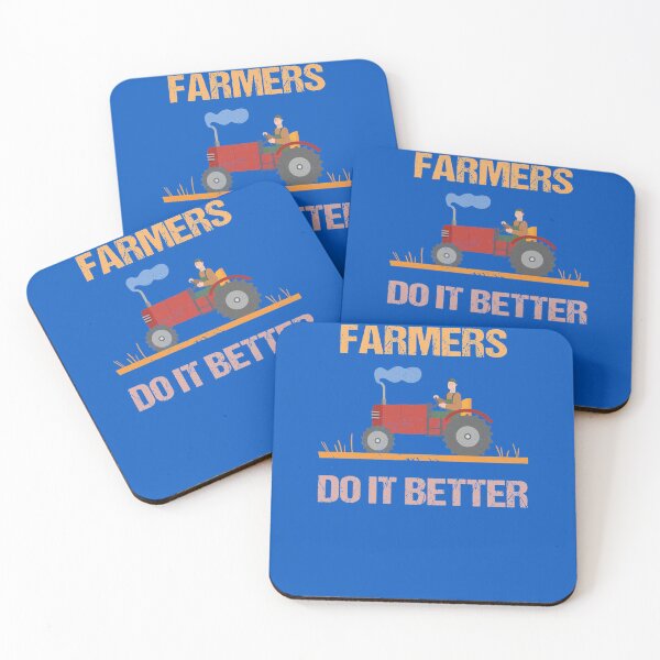 Item preview, FARMERS DO IT BETTER Tractor Funny Farming Humor Sarcasm designed and sold by lmyer.