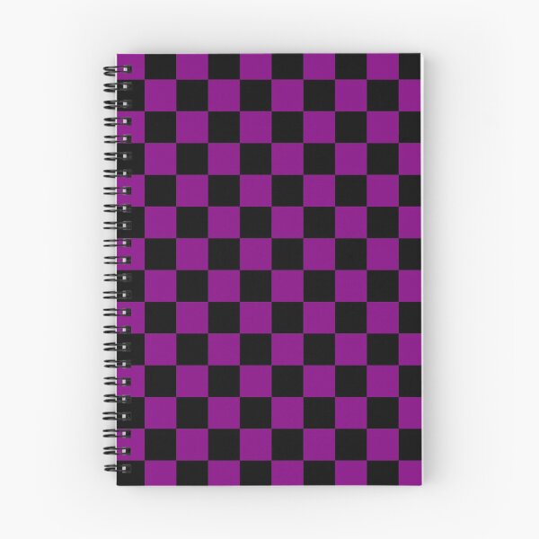 Item preview, Purple & Black Checkerboard designed and sold by stareongroup.