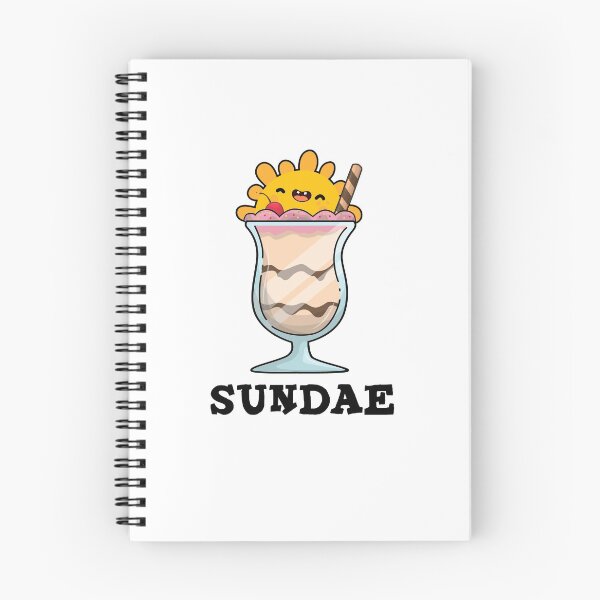Item preview, Sundae Funny Sunday Ice Cream Puns  designed and sold by punnybone.