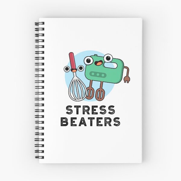 Item preview, Stress Beaters Funny Baking Whisk Puns  designed and sold by punnybone.