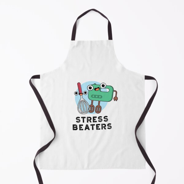 Item preview, Stress Beaters Funny Baking Whisk Puns designed and sold by punnybone.