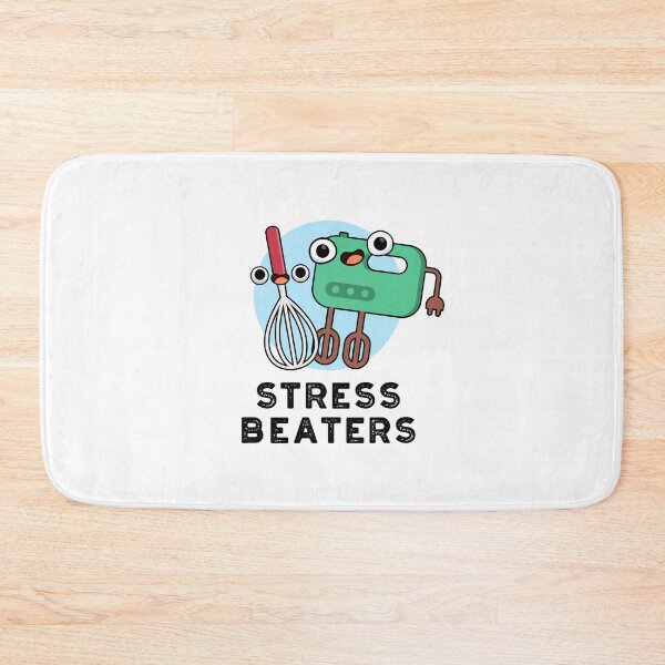 Item preview, Stress Beaters Funny Baking Whisk Puns  designed and sold by punnybone.