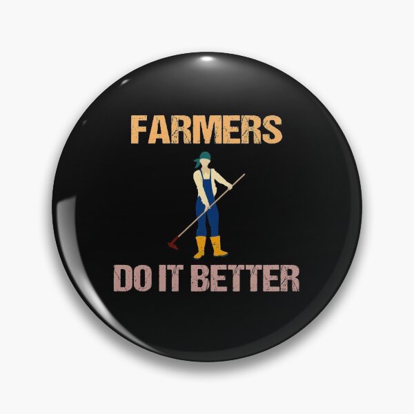 Item preview, FARMERS DO IT BETTER Tractor Funny Farming Humor Sarcasm An Apple designed and sold by lmyer.