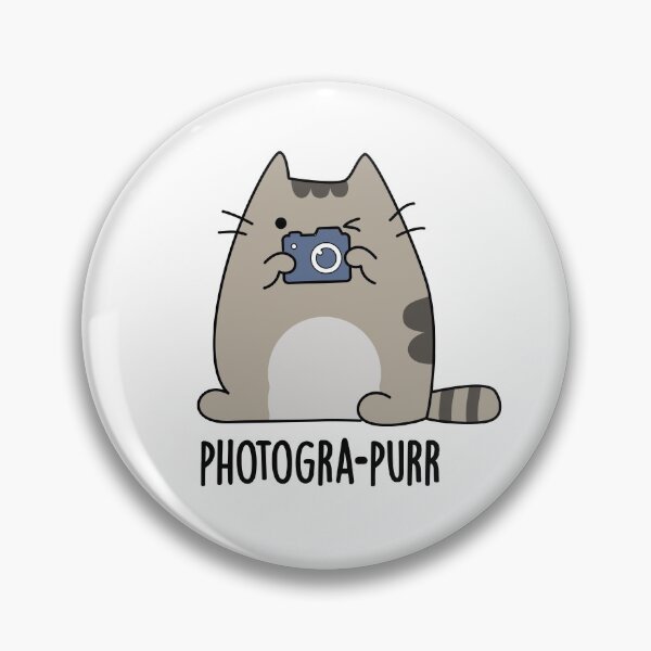 Item preview, Photogra-purr Funny Photographer Cat Puns  designed and sold by punnybone.