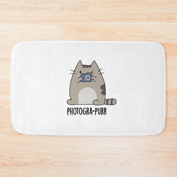 Item preview, Photogra-purr Funny Photographer Cat Puns  designed and sold by punnybone.