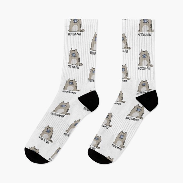 Item preview, Photogra-purr Funny Photographer Cat Puns  designed and sold by punnybone.